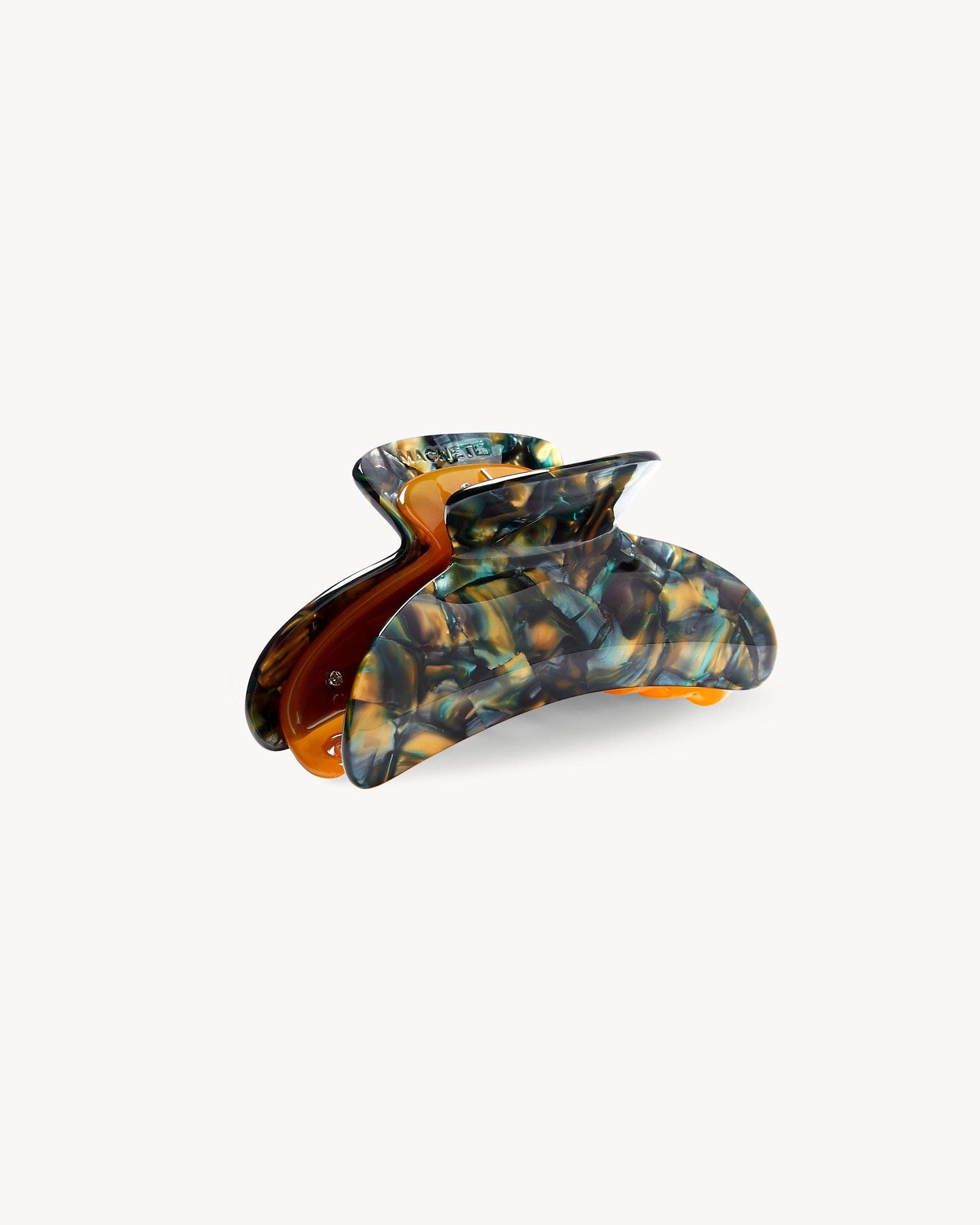 Grande Heirloom Claw in Green Tortoise Hair Accessories MACHETE