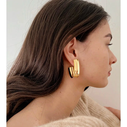 Rihla Hoops - Large Jewelry FAY ANDRADA