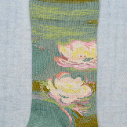 Socks Claude Monet Nympheas Ocean Bonne Maison