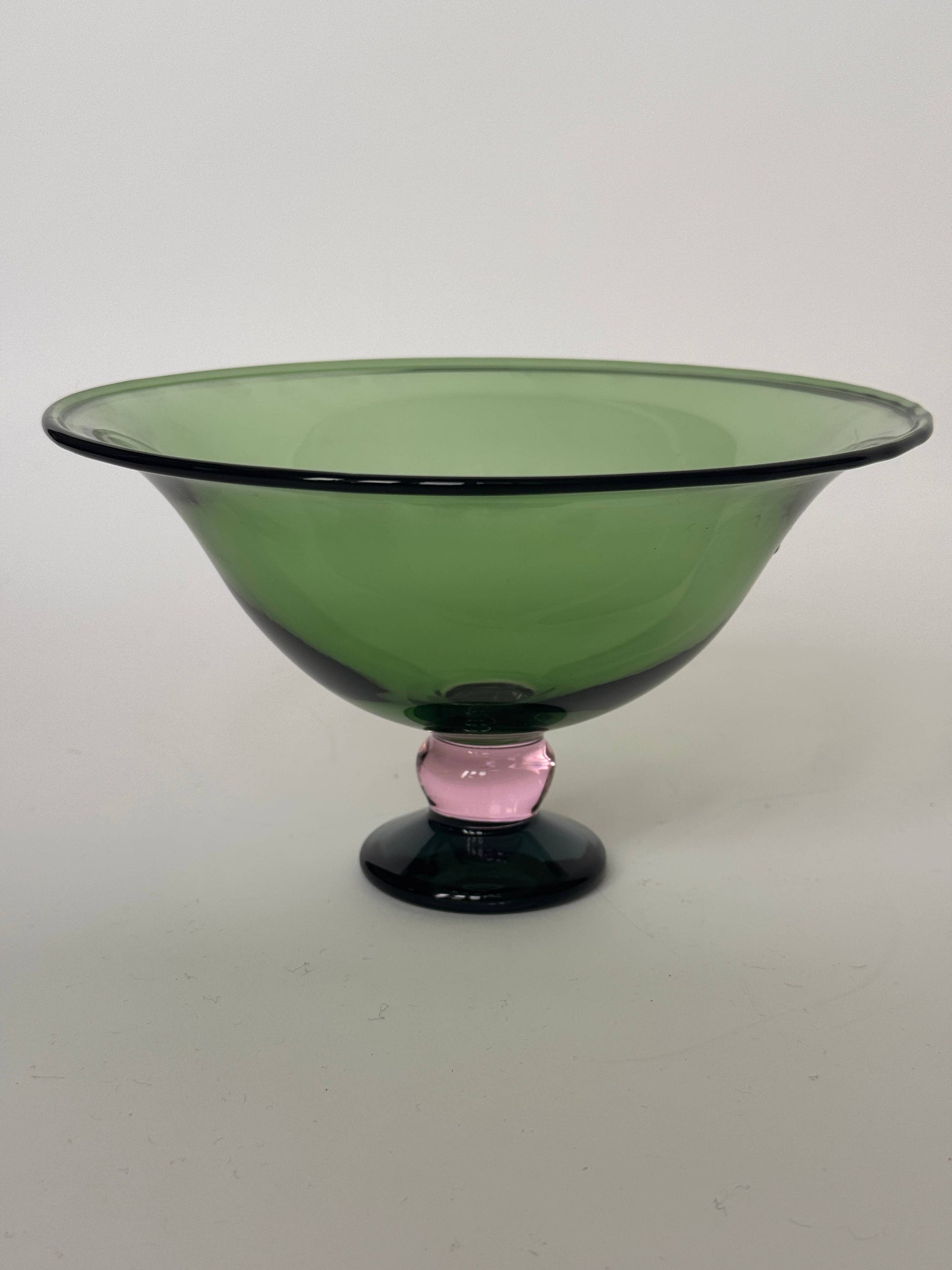Fruit Bowl, Green/Pink/Clear Home Sophie Lou Jacobsen