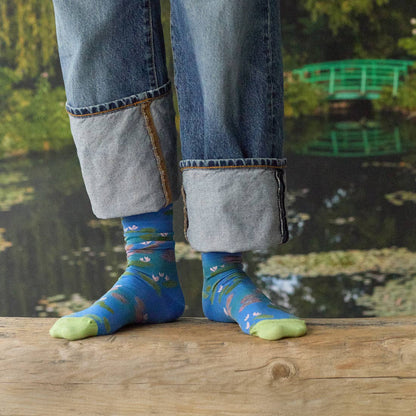 Socks Claude Monet Semis Cobalt Bonne Maison
