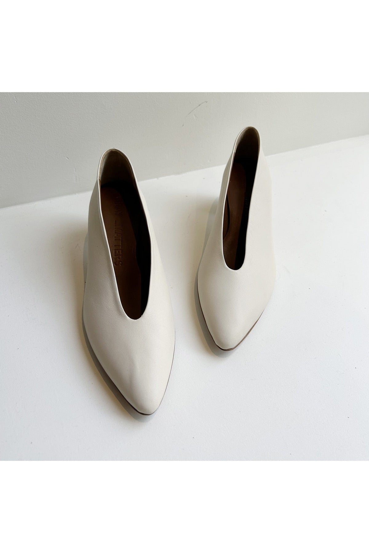 Gemma Pumps in Conchiglia Shoes Gray Matters   
