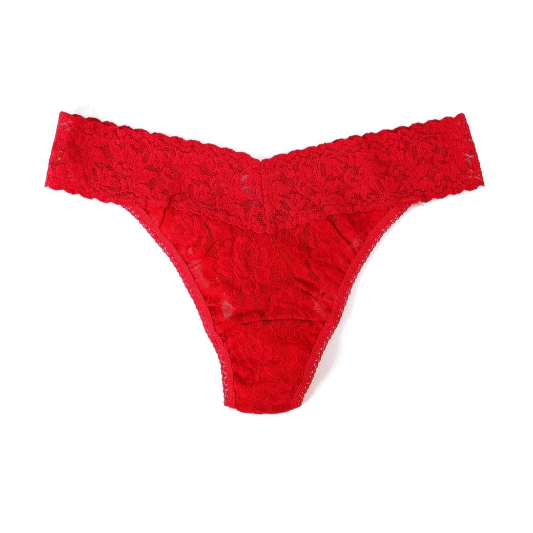 Original Rise Thong Underwear Hanky Panky Red