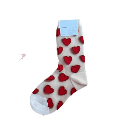 Sweetie Sheer Crew Socks Socks Hansel from Basel   