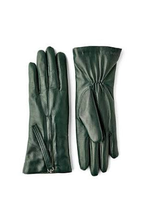 Elisabeth Leather Gloves - Dark Forest Accessories HESTRA