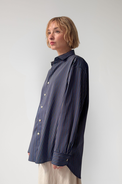 Jose Shirt in Striped Cotton Tops CHRISTINE ALCALAY