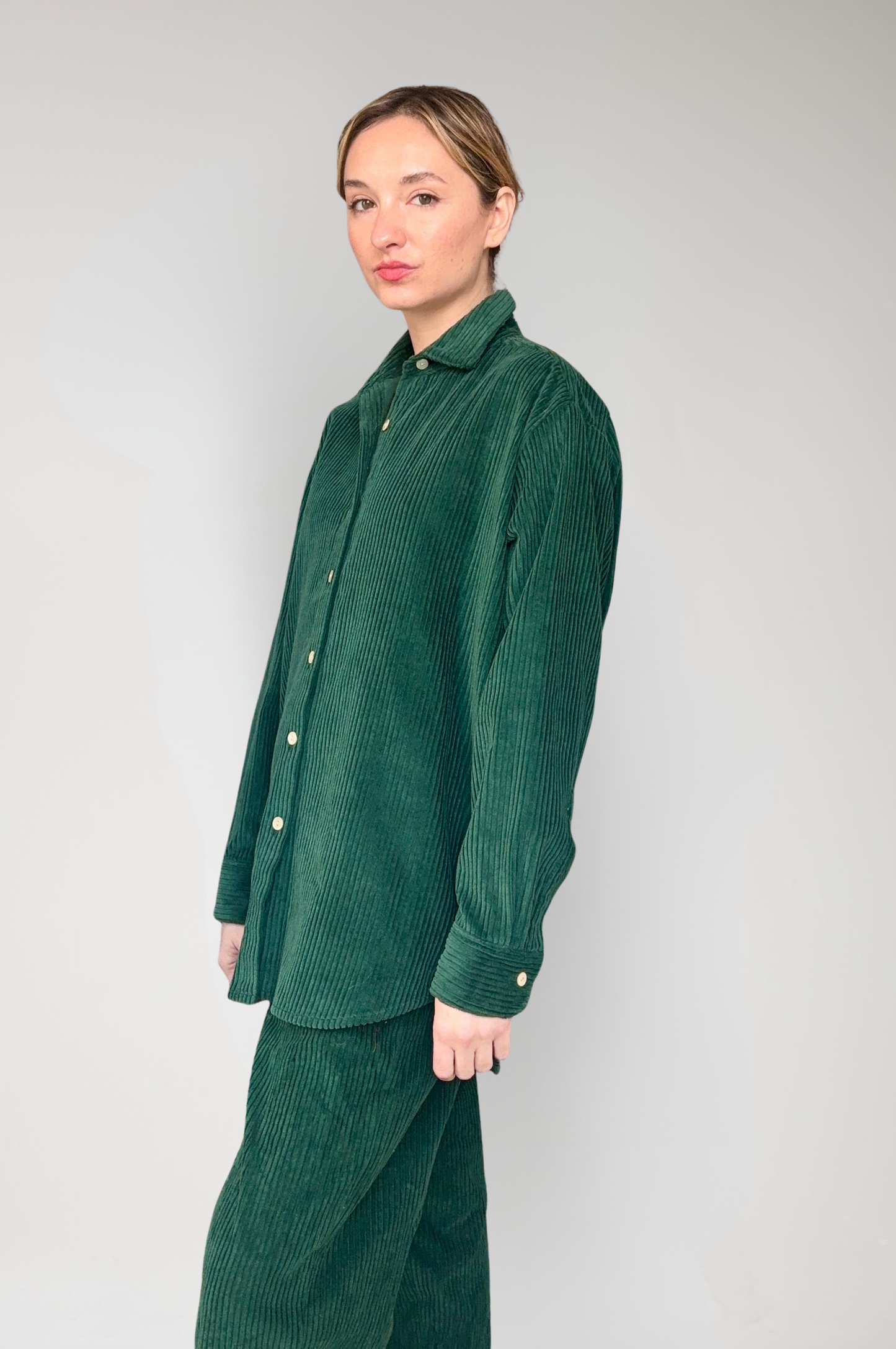 Jose Shirt in Pine Corduroy