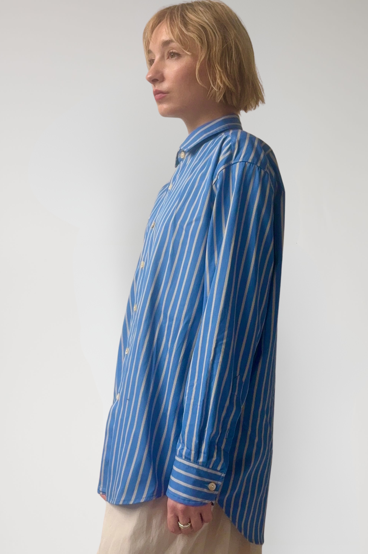 Jose Shirt in Striped Cotton Tops CHRISTINE ALCALAY