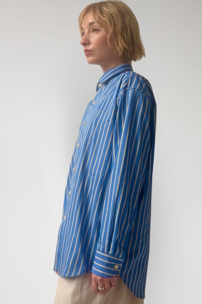 Jose Shirt in Striped Cotton Tops CHRISTINE ALCALAY