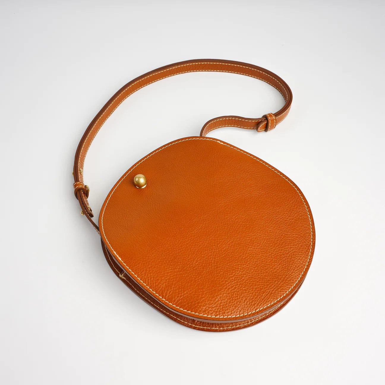 The Eggi in Leather Brown Bags Lindquist   