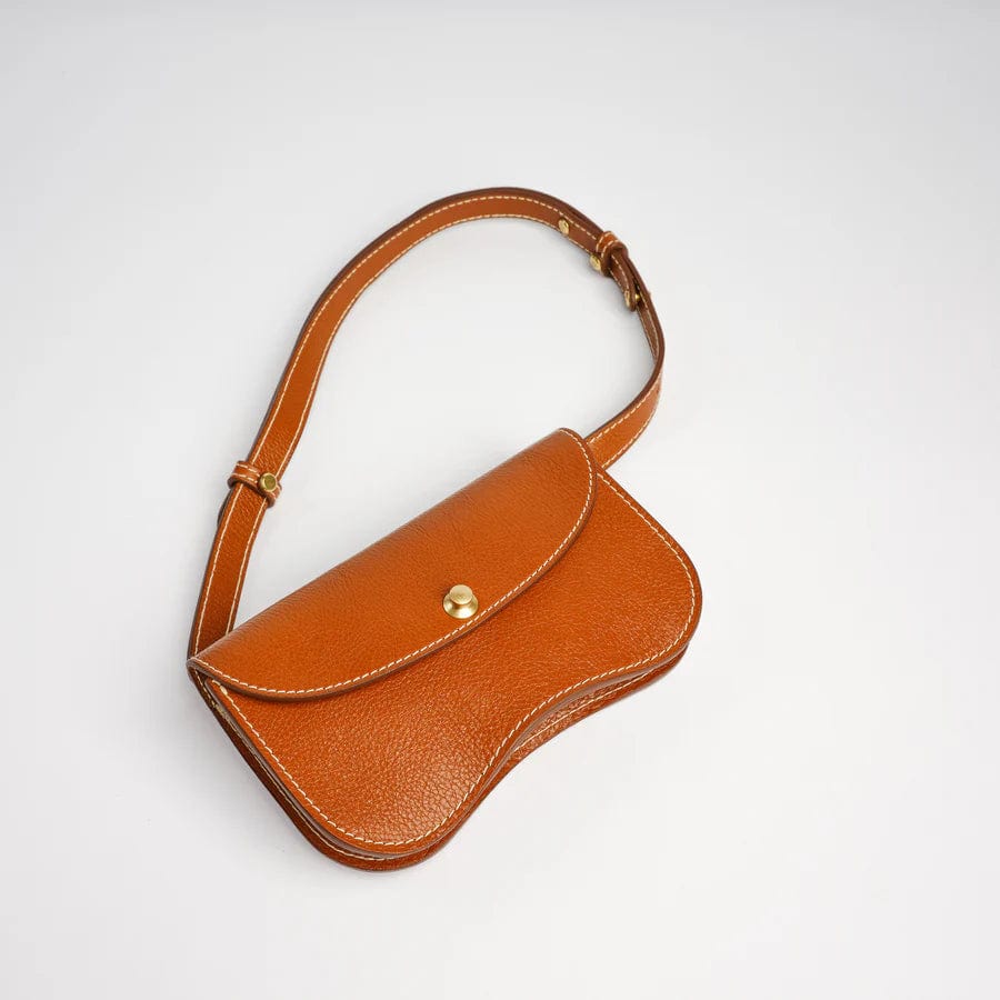 The Faba Bag in Leather Brown Bags Lindquist   