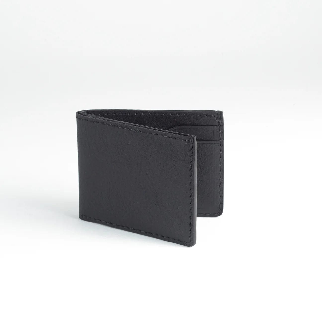 The Jackson Bi-Fold Wallet in Black Bags Lindquist