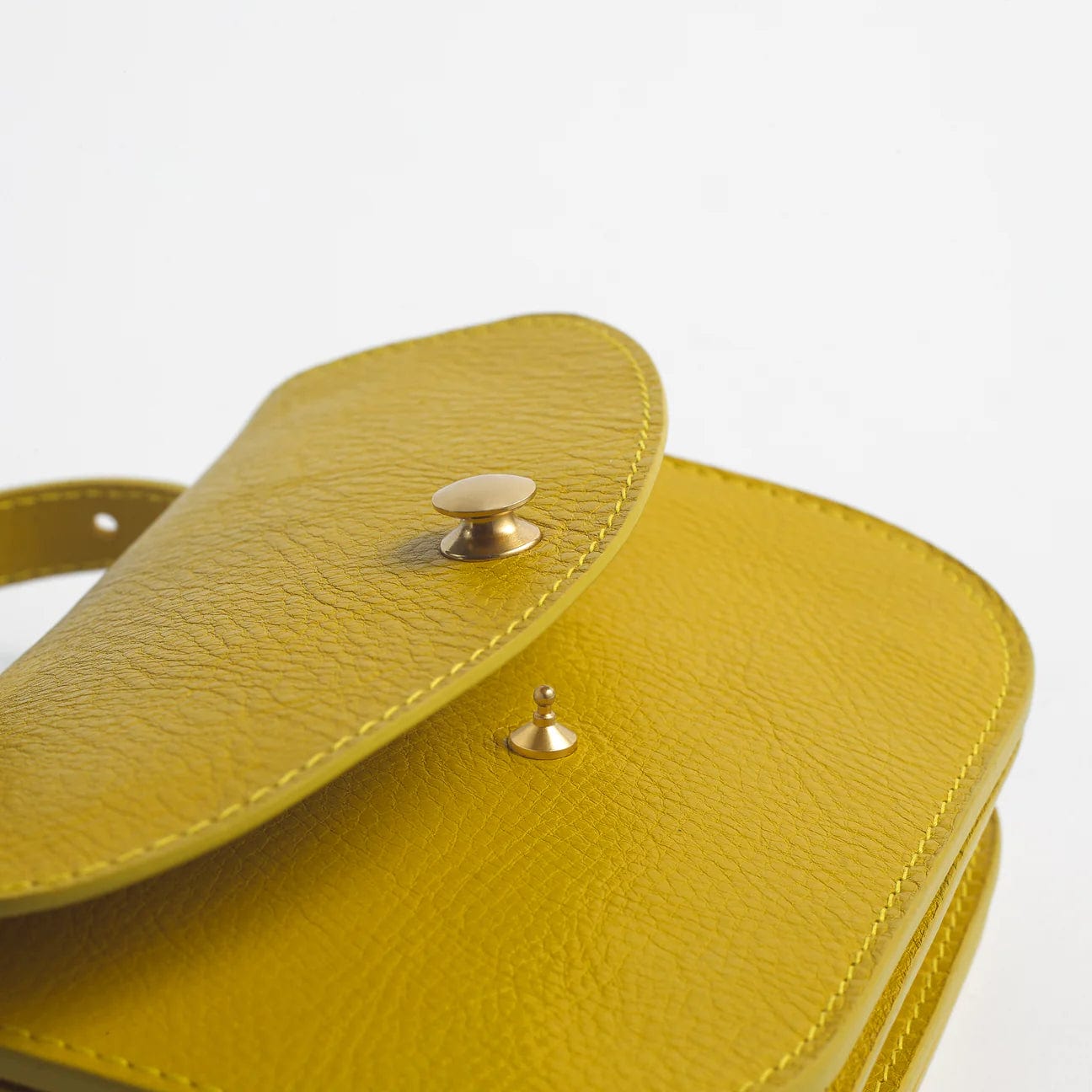 The Po Crossbody in Chartreuse Bags Lindquist   