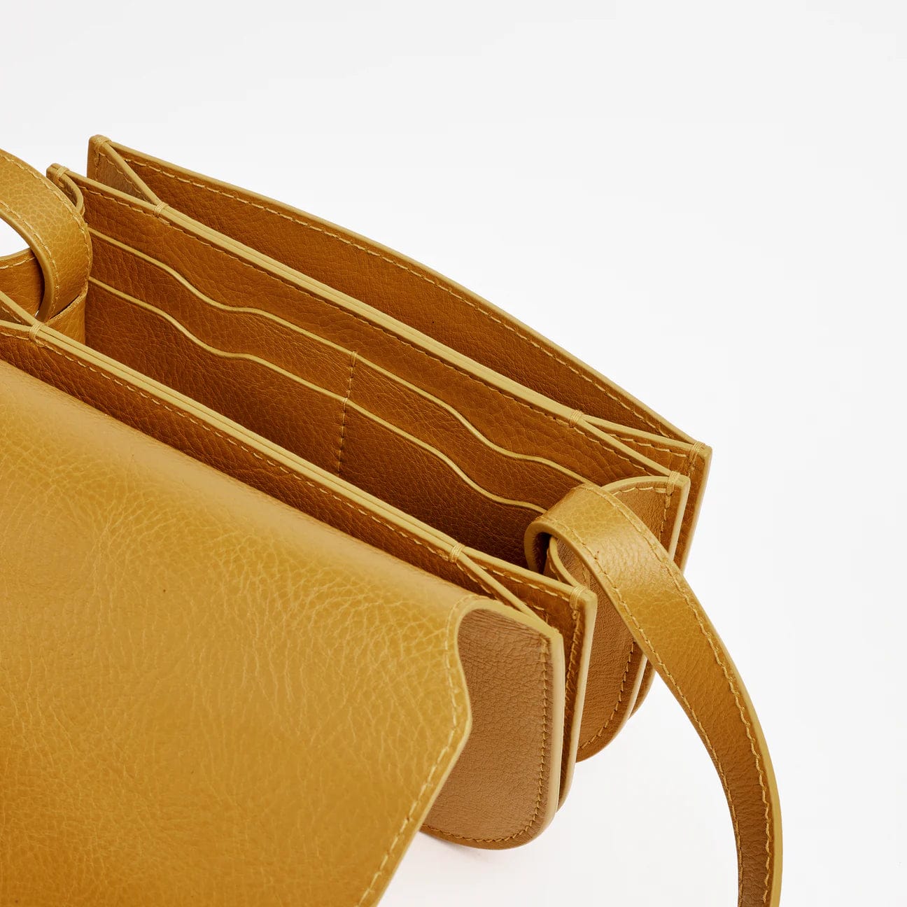 The Po Crossbody in Goldenrod Bags Lindquist   