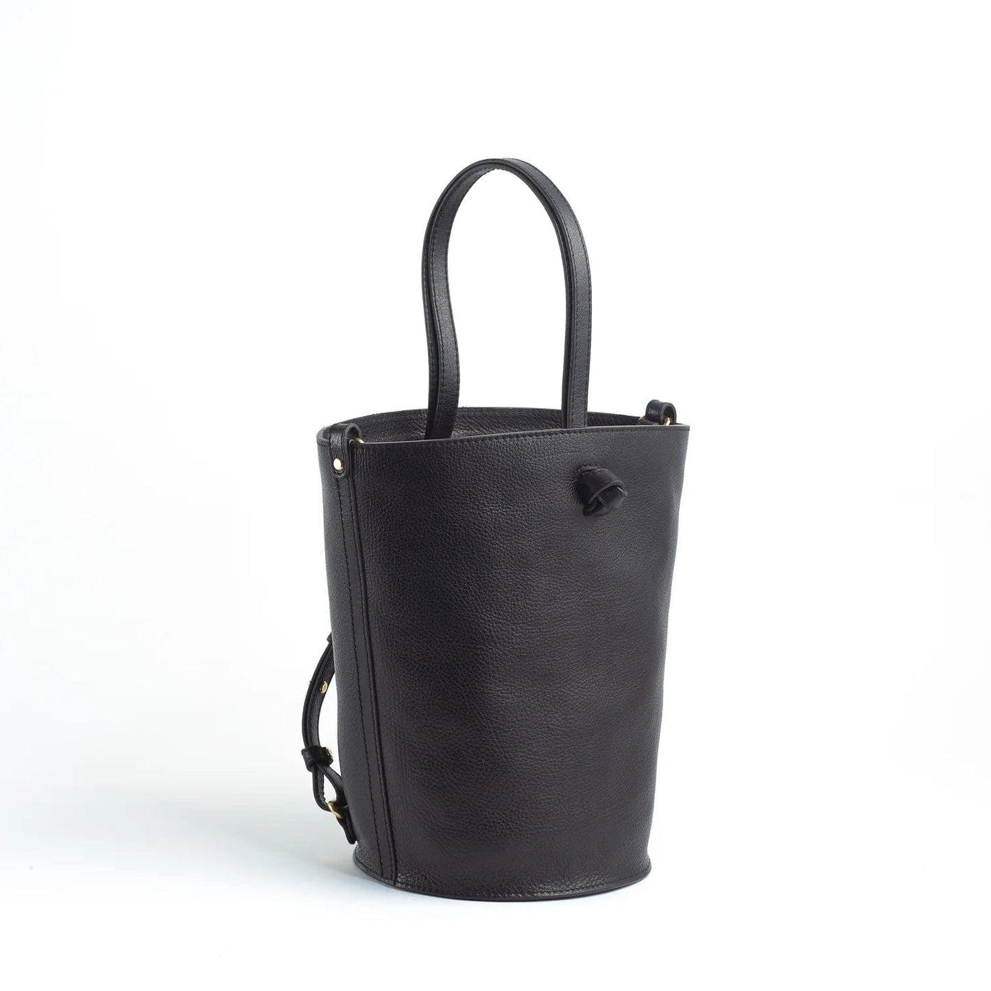 The Small Cyl Backpack in Black Bags Lindquist   