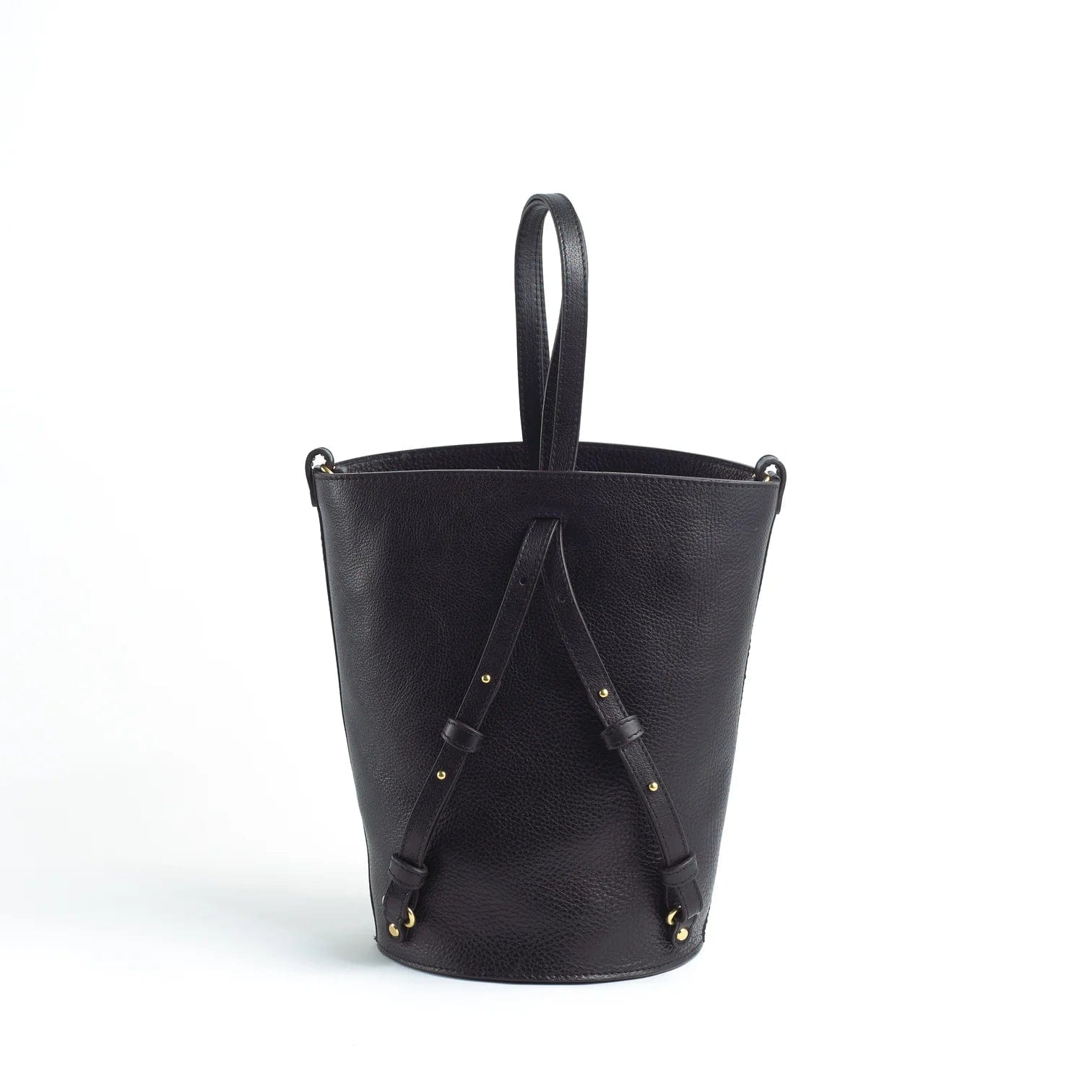 The Small Cyl Backpack in Black Bags Lindquist   