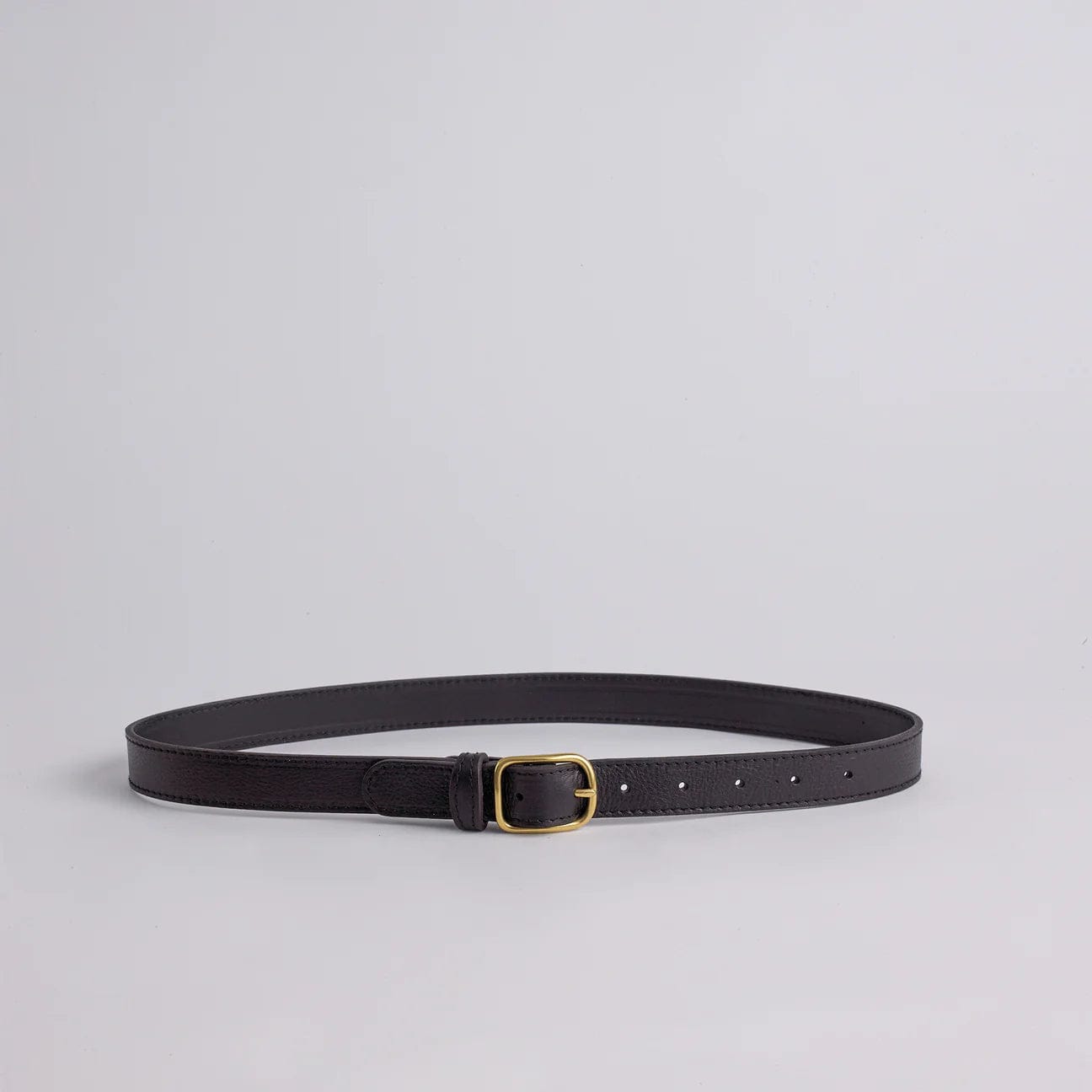 Simple Belt I Belts Lindquist Black S (28"-34) 