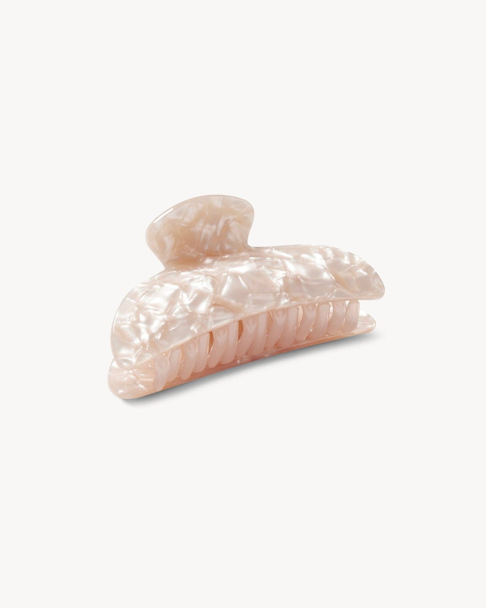 Midi Heirloom Claw in Peach Shell Hair Accessories MACHETE   