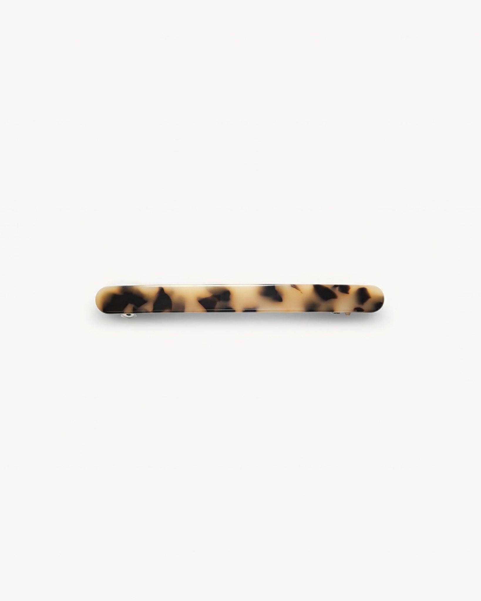 Slim Paris Barrette in Blonde Tortoise Hair Accessories MACHETE   