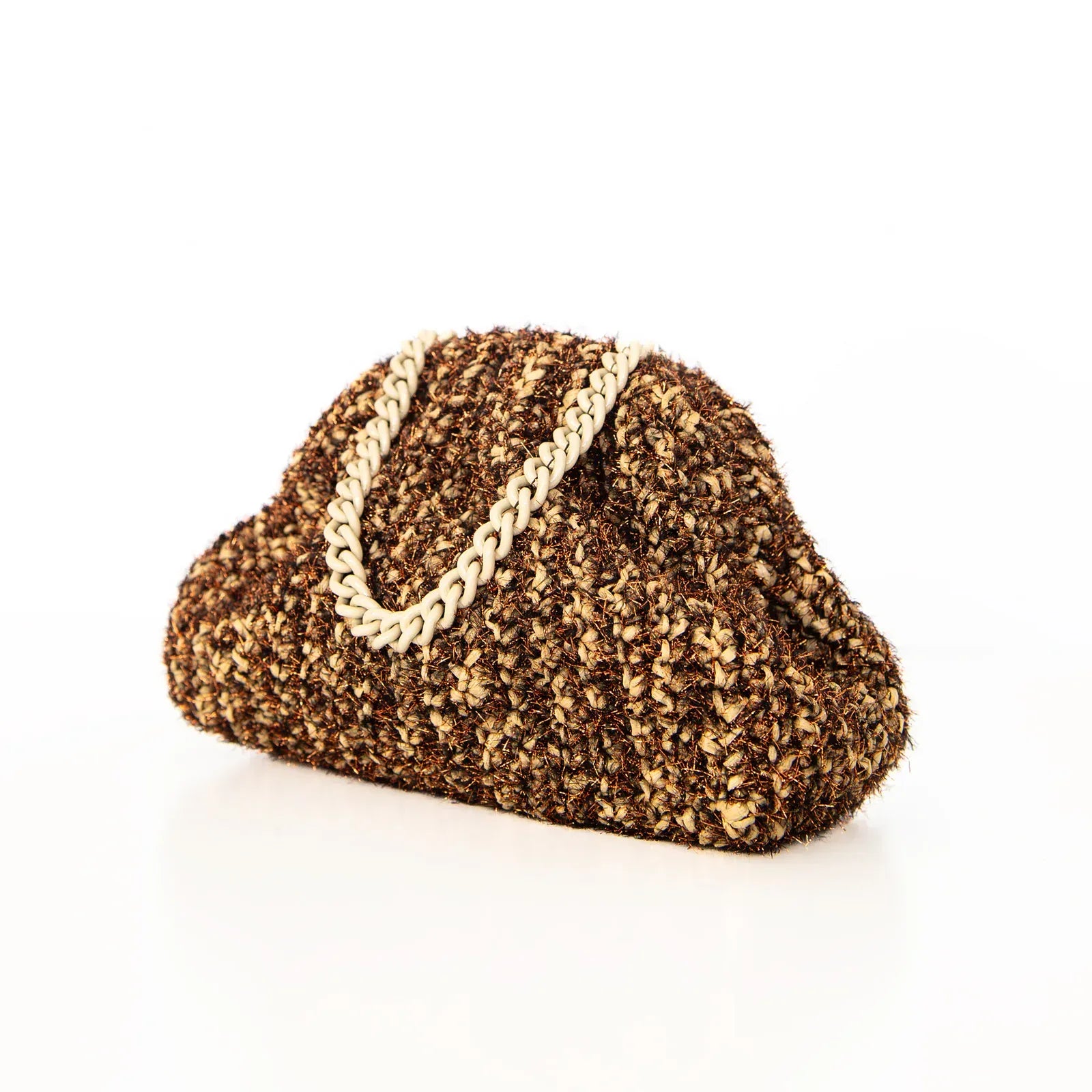 Lunaria Mini Game in Bronze Bags Maria La Rosa