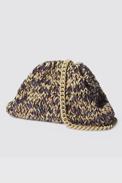 Maria La Rosa Spark Mini Game Bag in Natural Bags Maria La Rosa