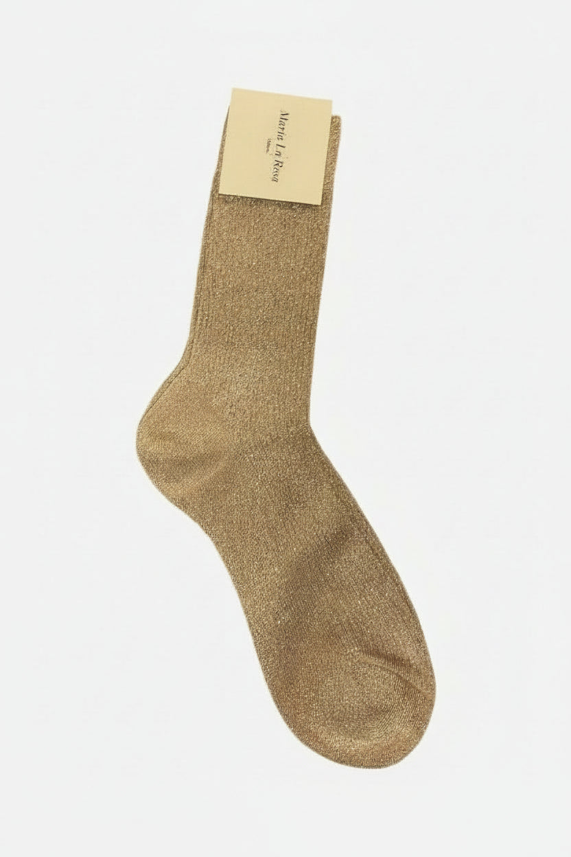 Maria La Rosa Firefly Socks Socks Maria La Rosa Gold One Size