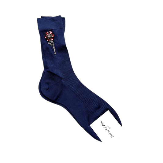 Maria La Rosa Alice Sock Socks Maria La Rosa Inchiostro  