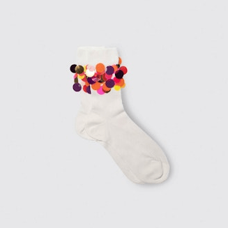 Maria La Rosa Off White Carnival Socks Socks Maria La Rosa Off-White Carnival  