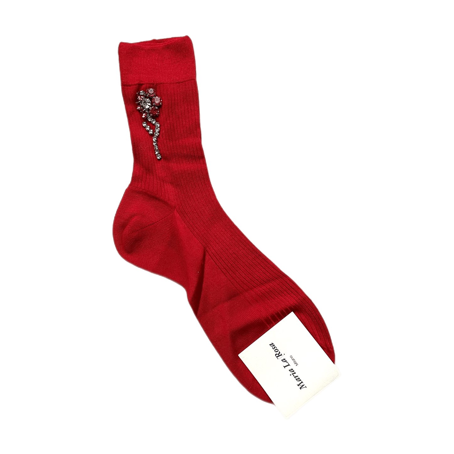 Maria La Rosa Alice Sock Socks Maria La Rosa Red  