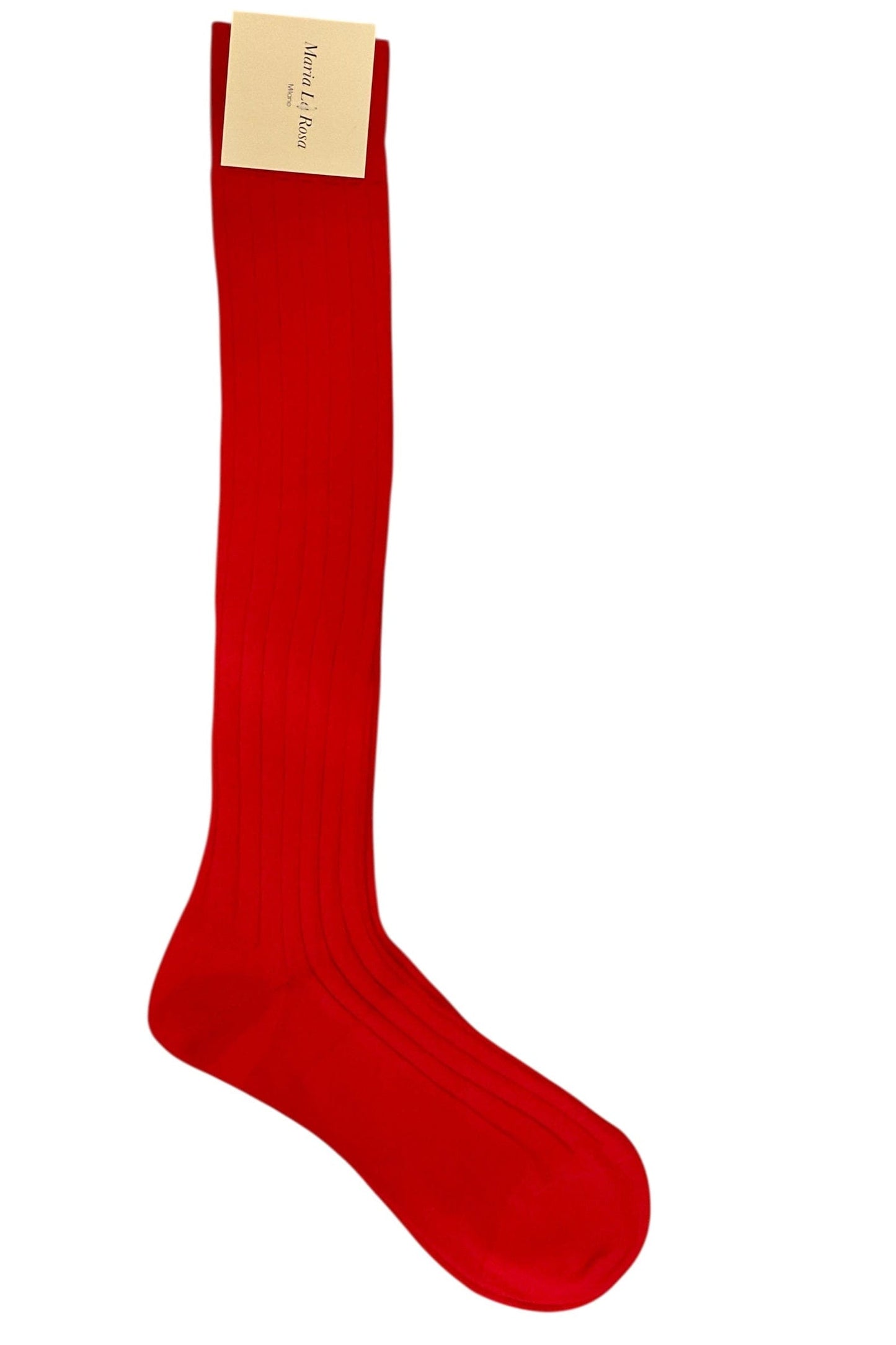 Maria La Rosa Bio College Socks Socks Maria La Rosa Red One Size