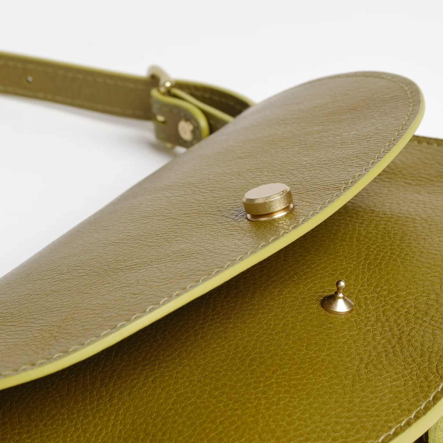 The Mezzo in Green Ochre Bags Lindquist