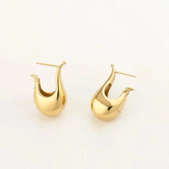 Ophelia Earrings - 18K Vermeil Jewelry MM Druck   