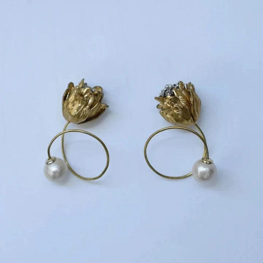 Angelique Ring Earrings Jewelry Monshiro   