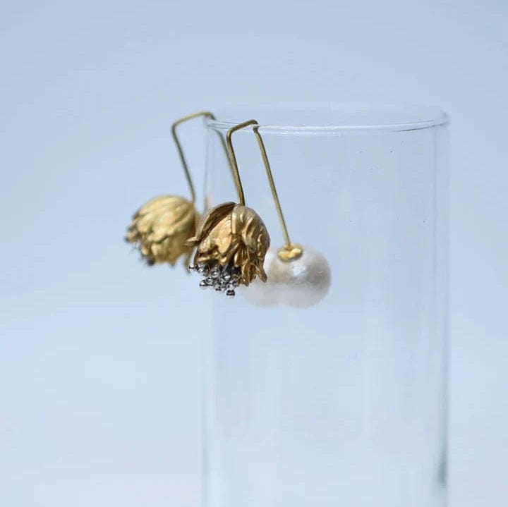 Angelique Square Hoop Earrings Jewelry Monshiro   