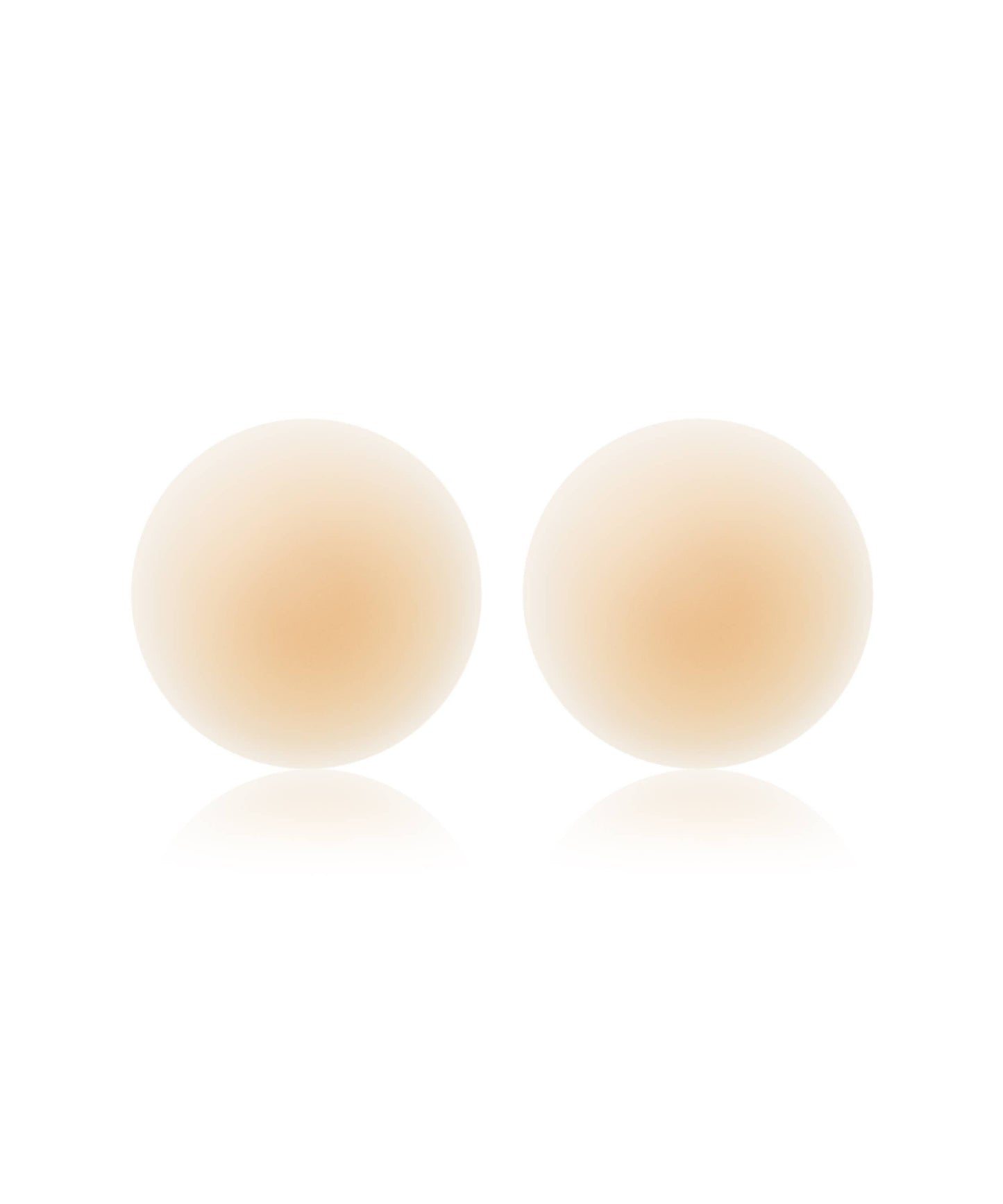 No-Show (Round) | Reuasble Nipple Covers Accessories NOOD No 3 Buff 3in. 