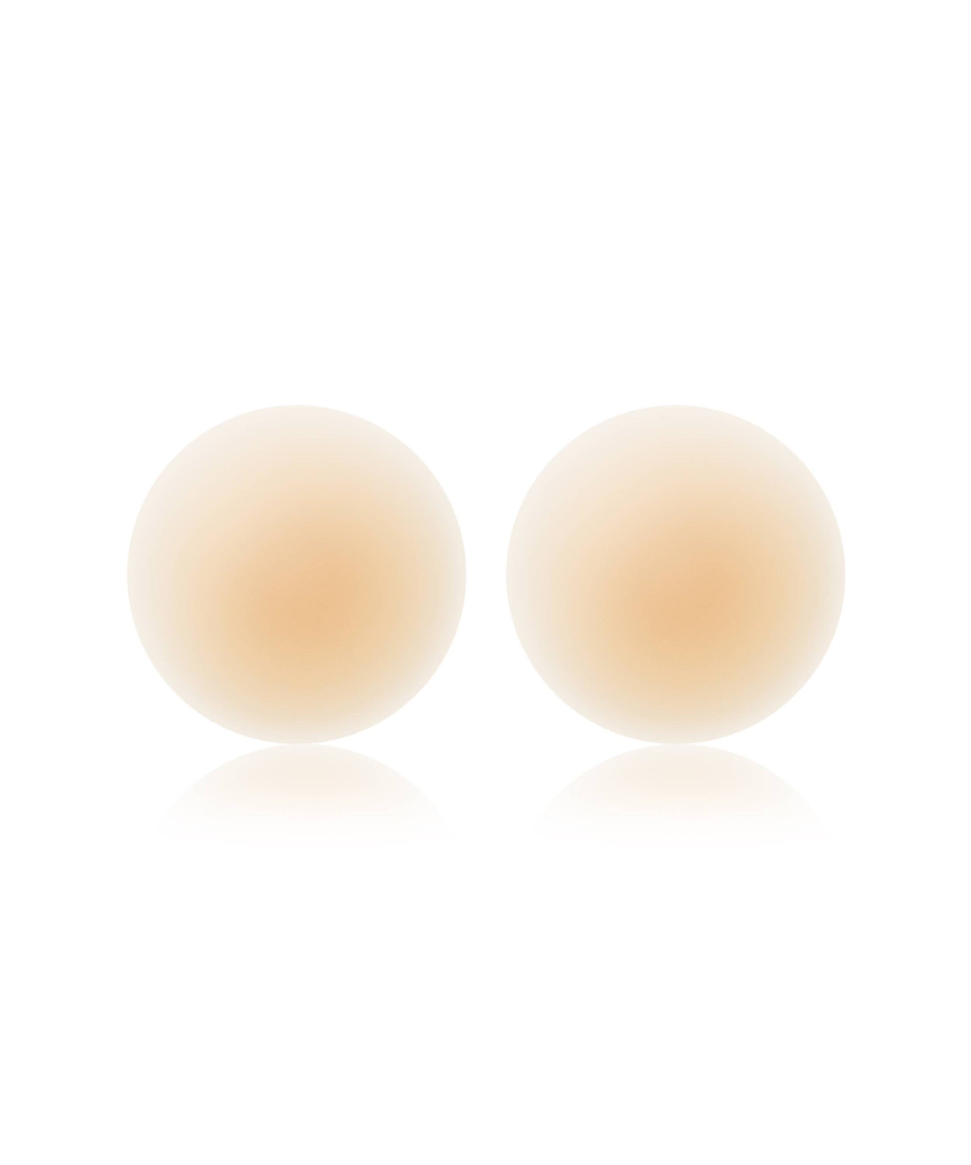 No-Show (Round) | Reuasble Nipple Covers Accessories NOOD No 3 Buff 3in. 