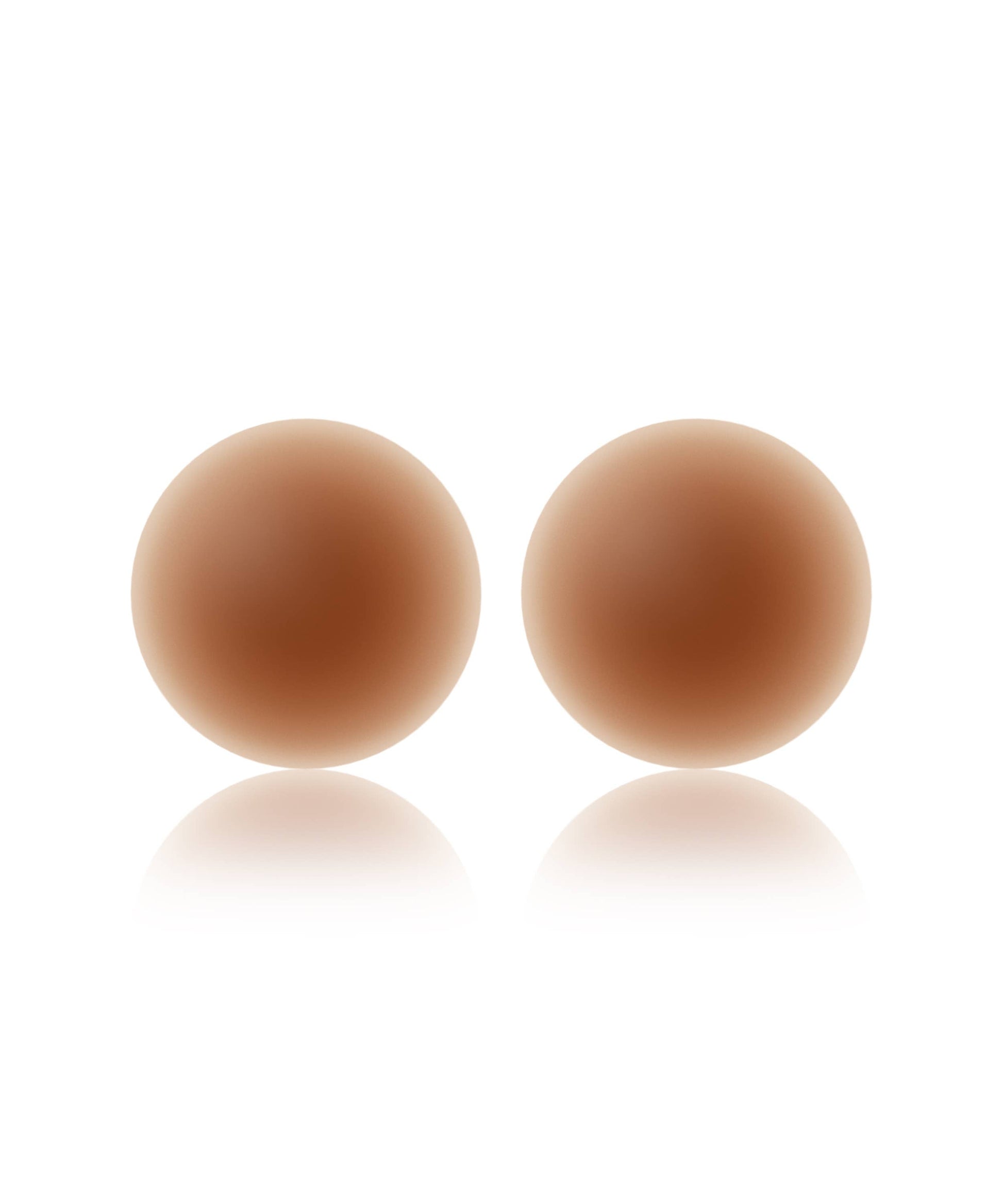 No-Show (Round) | Reuasble Nipple Covers Accessories NOOD No.7 Bronze 3in. 