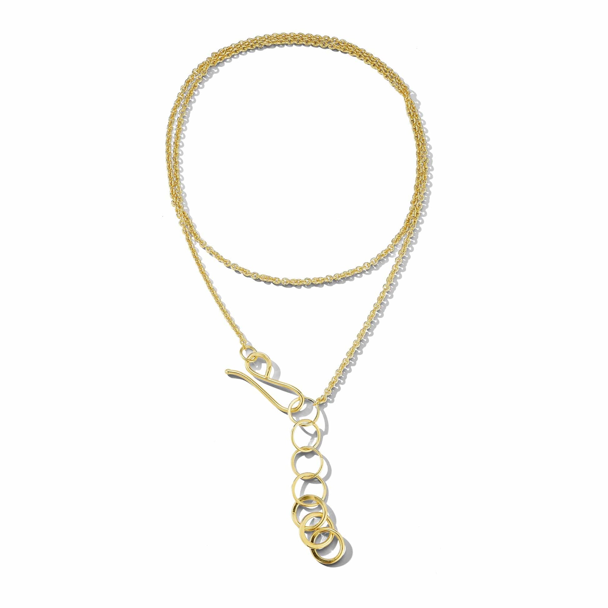 Chain Trail Necklace Jewelry Oblik Atelier   