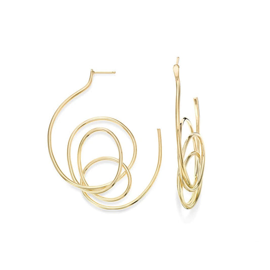 Cyclone Earrings Jewelry Oblik Atelier   