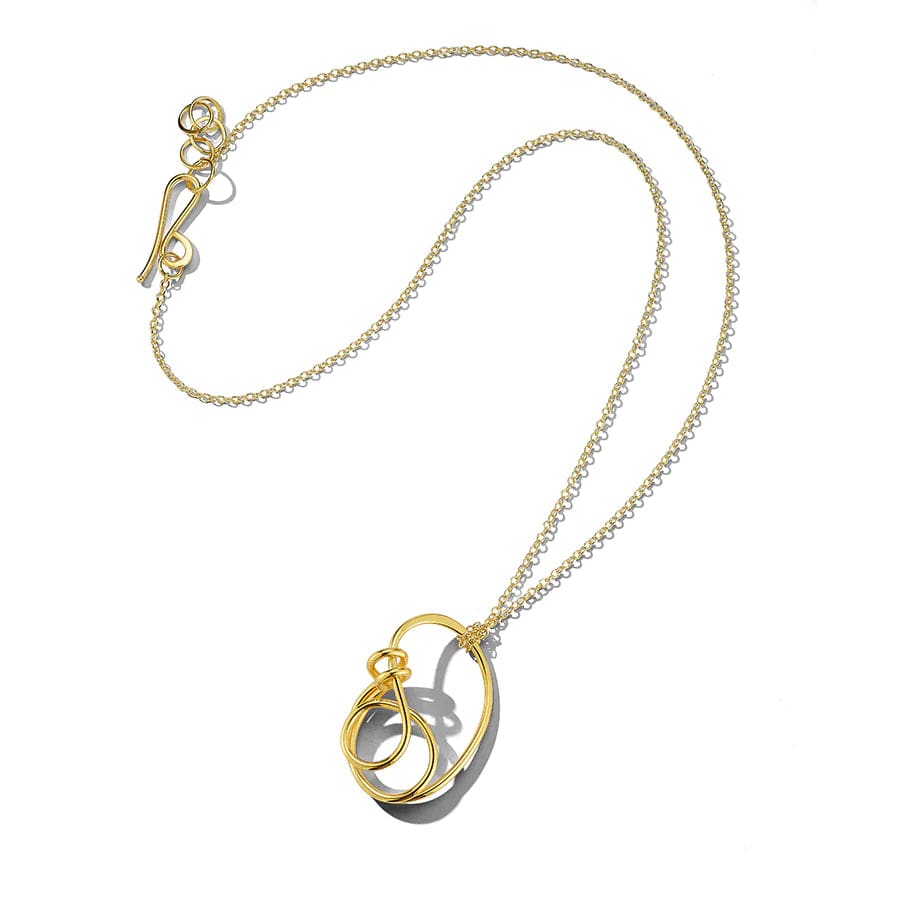 Klee Pendant Necklace Jewelry Oblik Atelier   