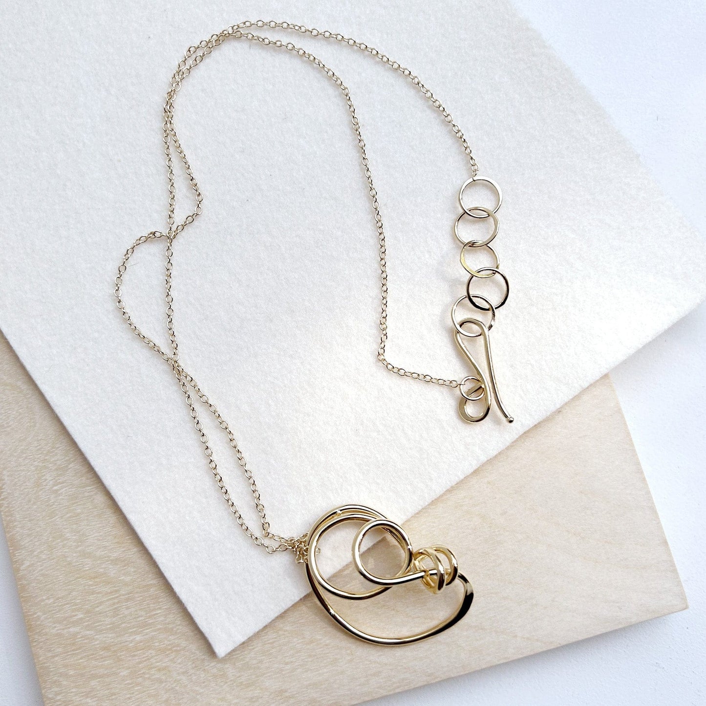 Klee Pendant Necklace Jewelry Oblik Atelier   