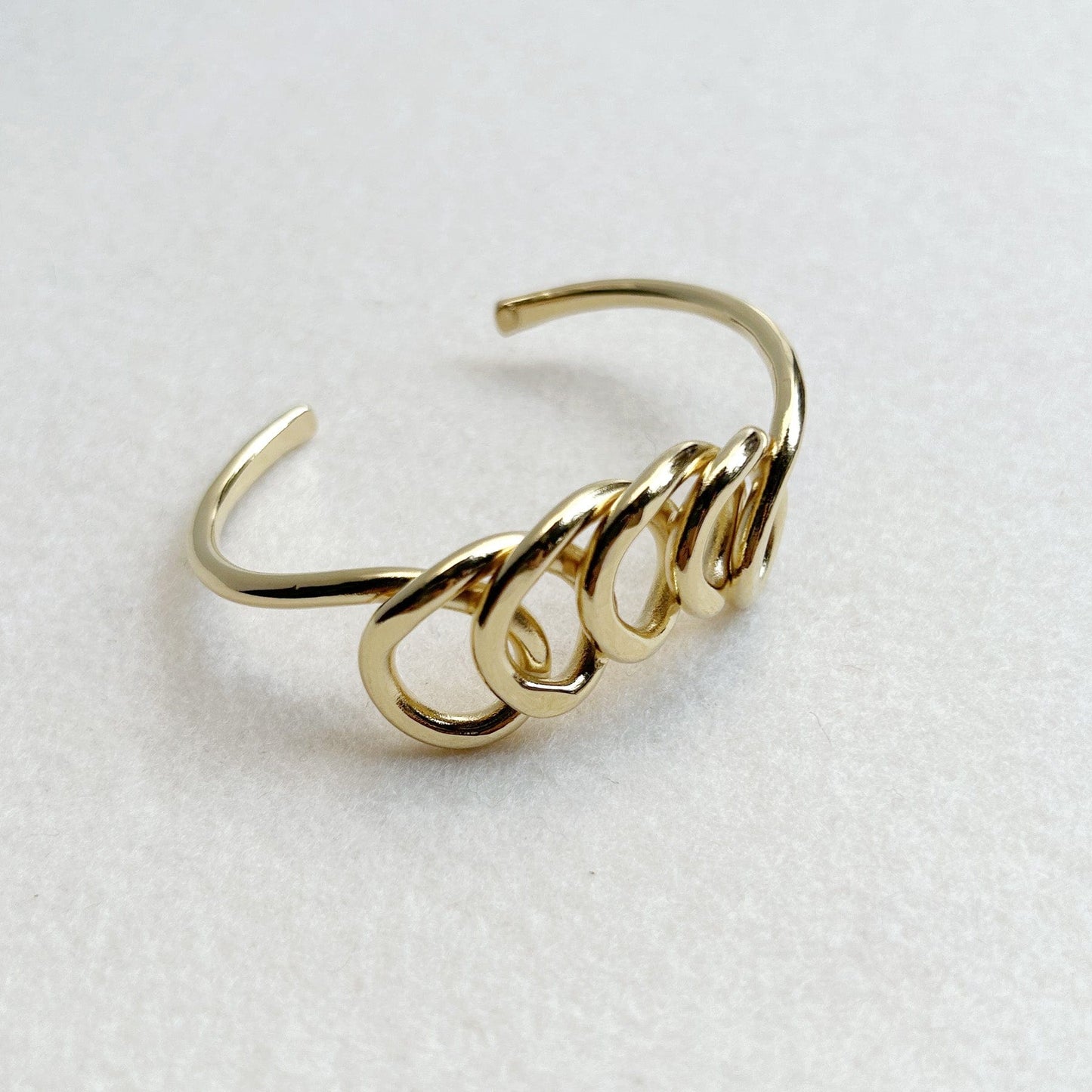 String Loop Bracelet Jewelry Oblik Atelier   