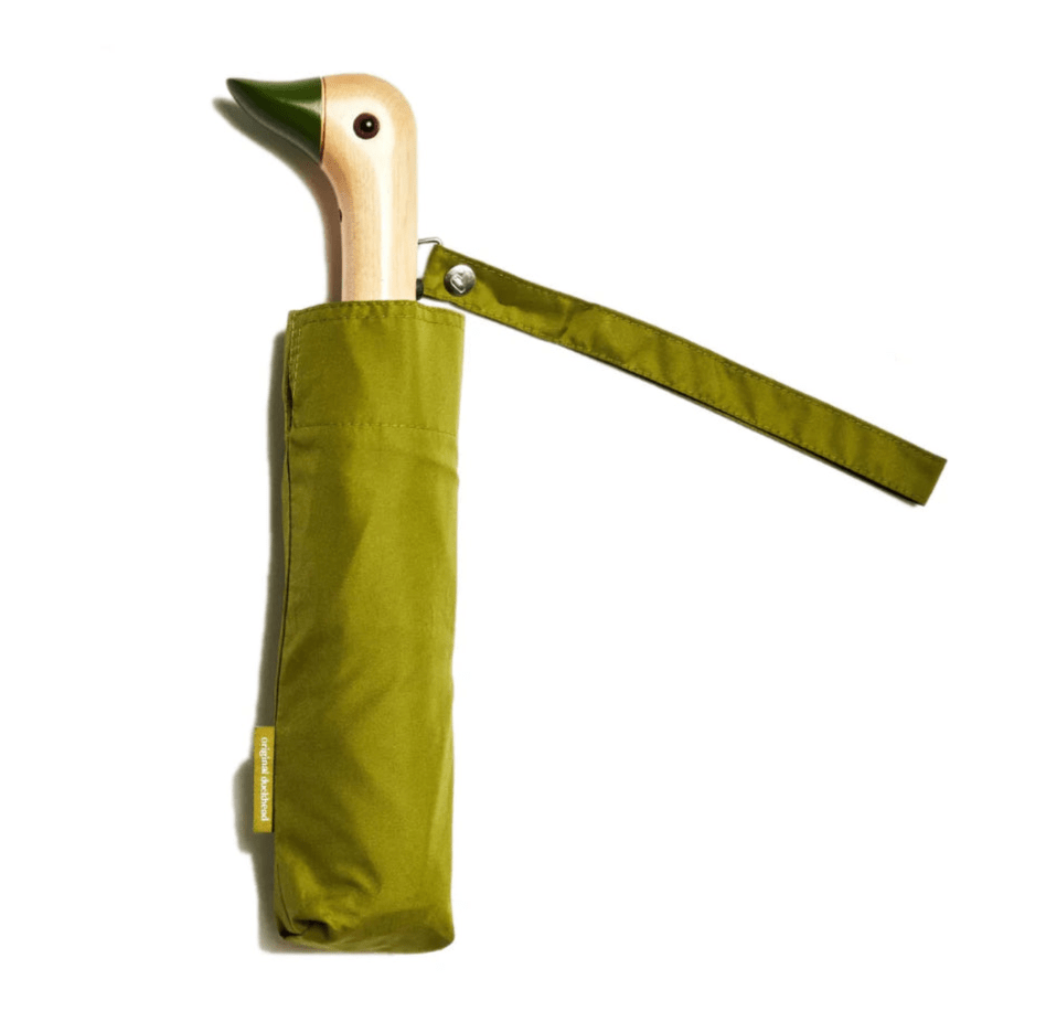 Compact Duck Umbrellas Accessories Original Duckhead US Olive Green  