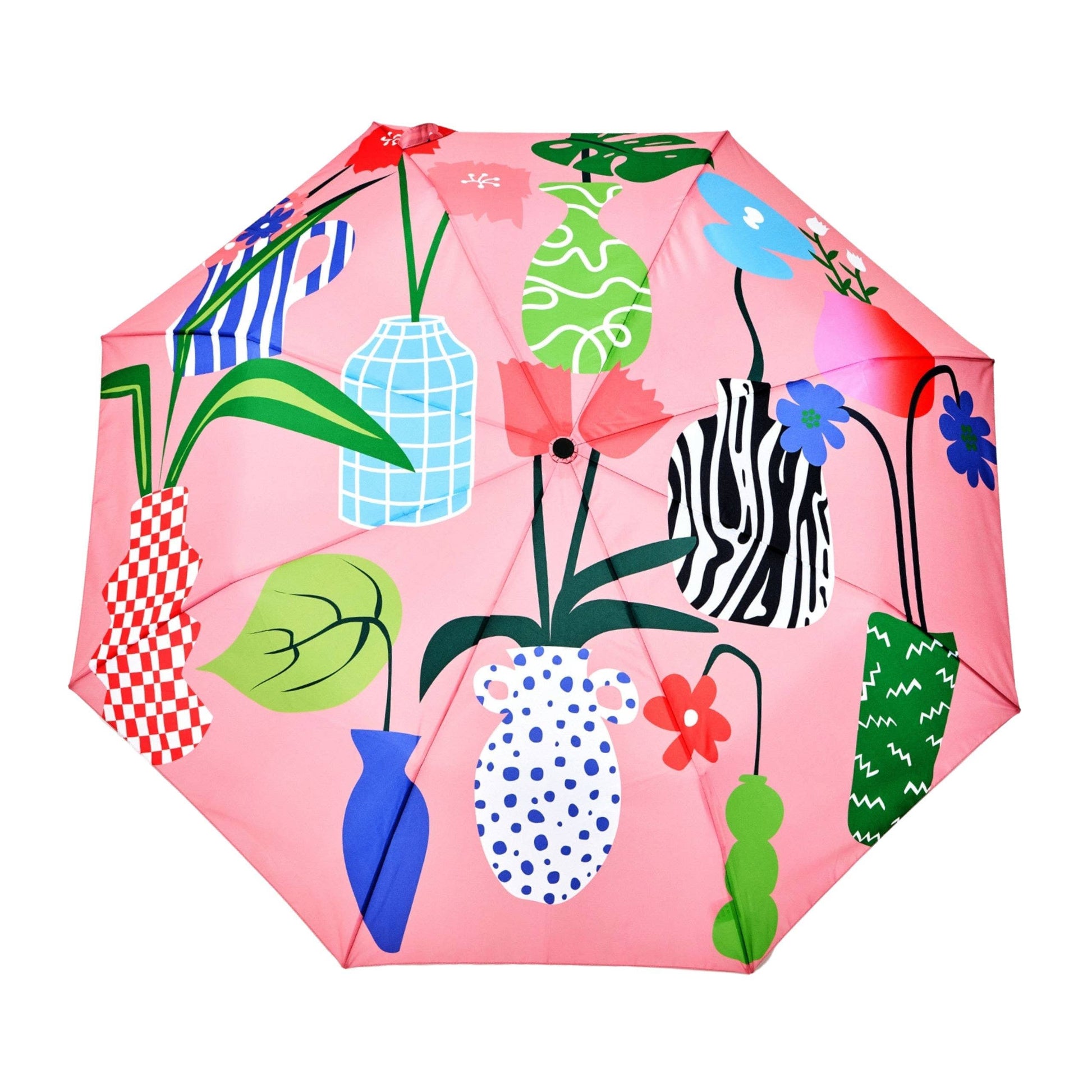 Vases Pattern Compact Eco-Friendly Duckhead Umbrella Accessories Original Duckhead US