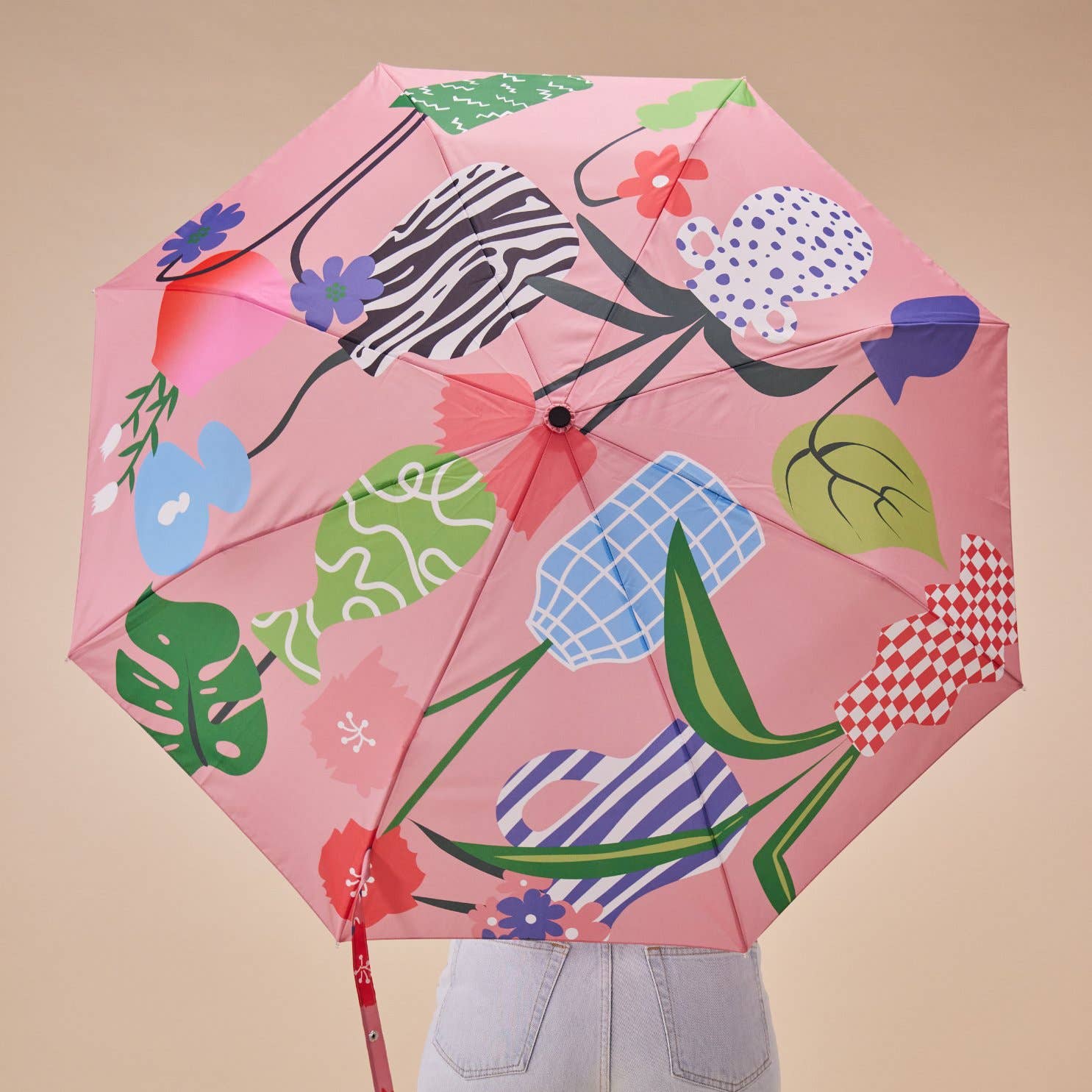 Vases Pattern Compact Eco-Friendly Duckhead Umbrella Accessories Original Duckhead US