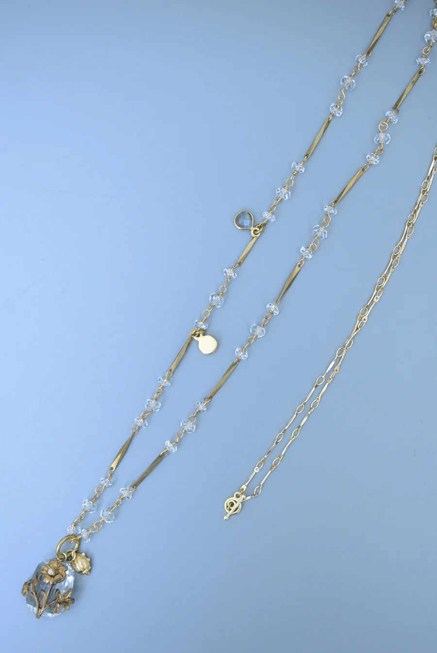 Poppy Long Necklace Jewelry Monshiro