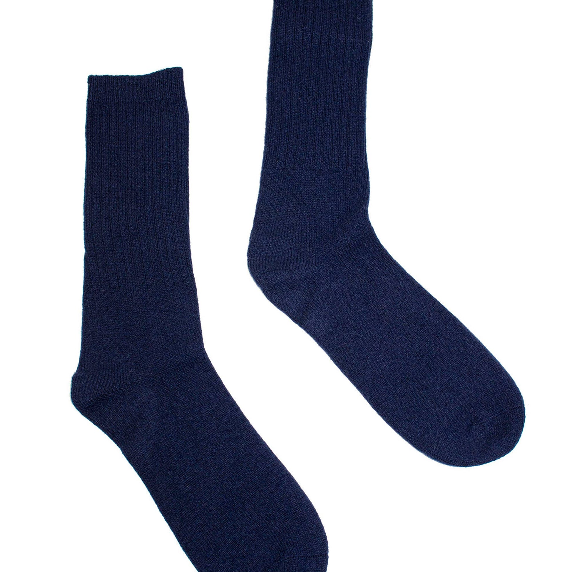 CASHMERE SOCKS Portolano NAVY