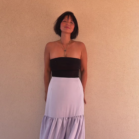 Colette Skirt in Japanese Charmeuse Skirts CHRISTINE ALCALAY