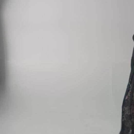 Samia Dress in Black Lace Dresses CHRISTINE ALCALAY