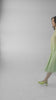 Livia Blouse in Pistachio Windowpane Cotton Blend Tops CHRISTINE ALCALAY